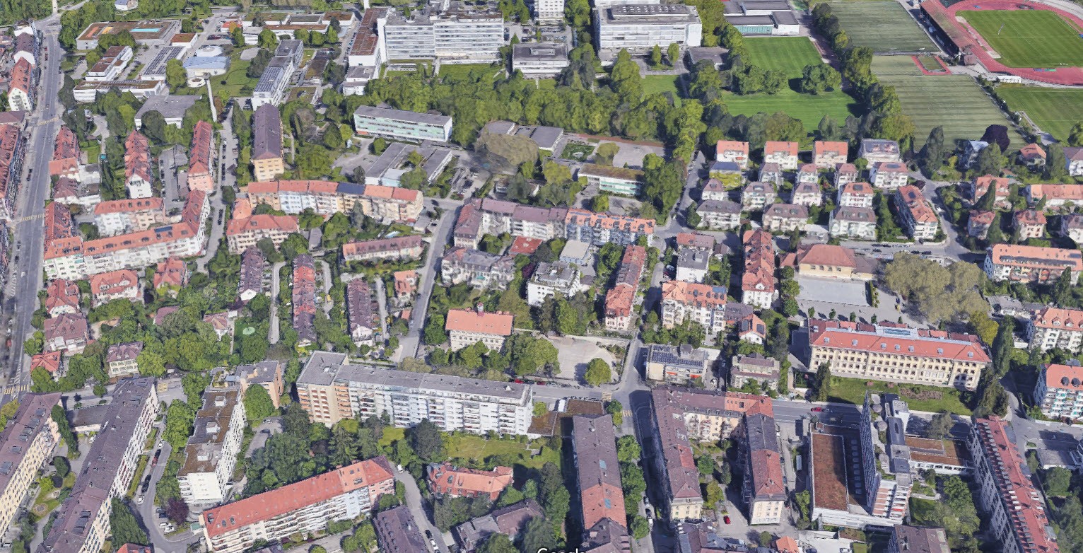 Hochfeld-Quartier in der Stadt Bern
