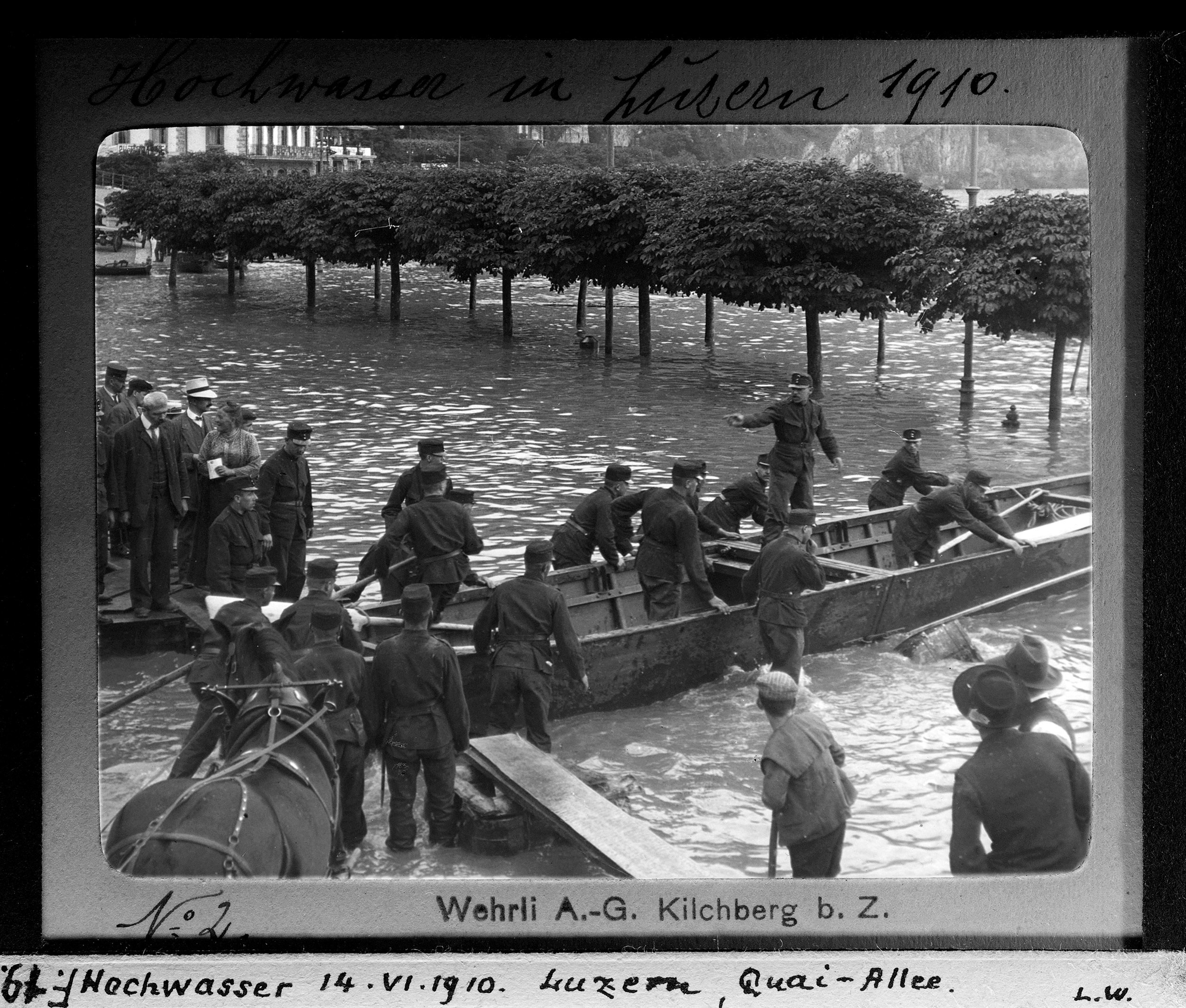 Hochwassers im Juni 1919, Luzern