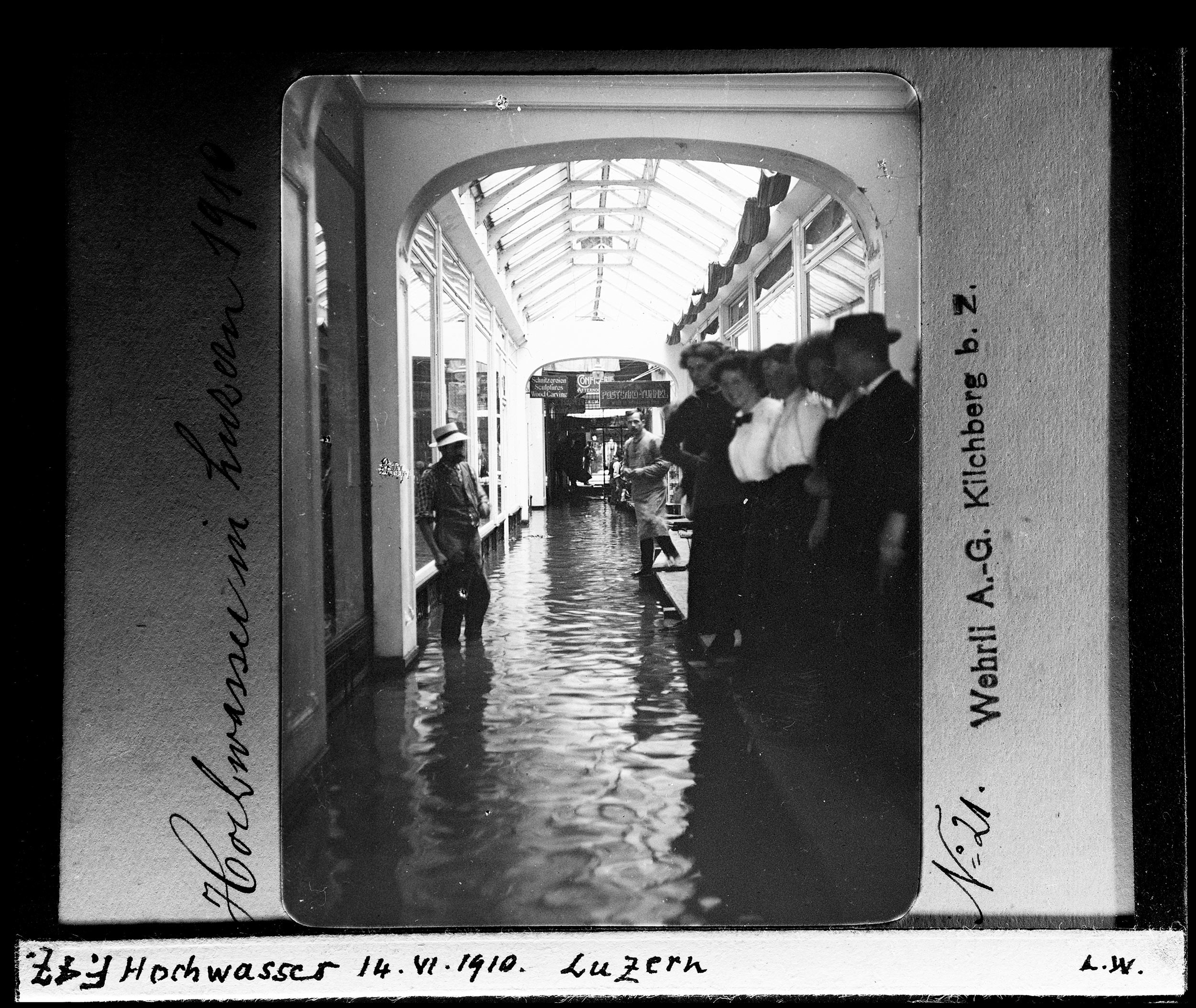 Hochwasser im Juni 1910, Luzern