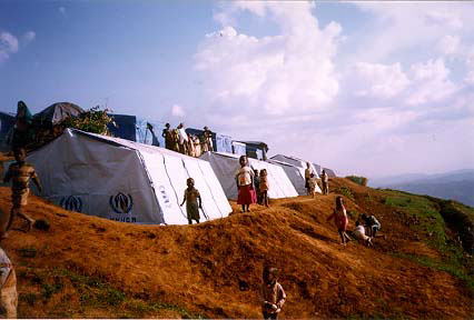 UNHCR-Notunterkünfte in Ruanda (Bild: Architekt)