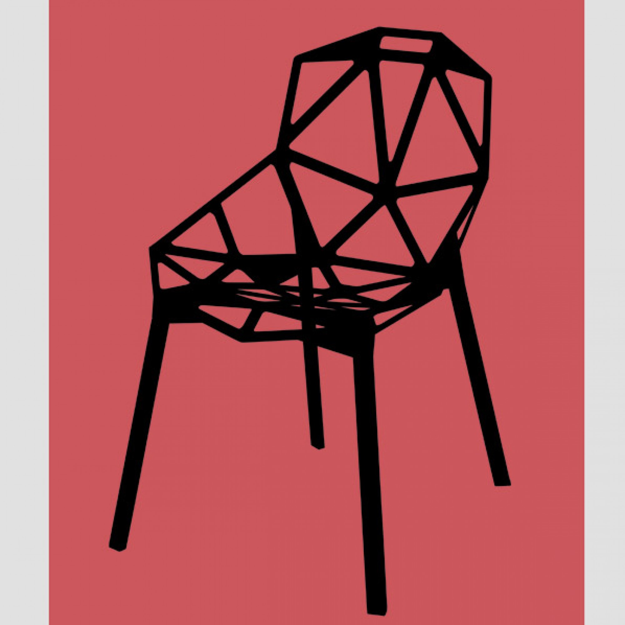 Key Visual, »Konstantin Grcic – Panorama«, Chair_One, 2004, Vitra Design Museum (Andreas Sütterlin)