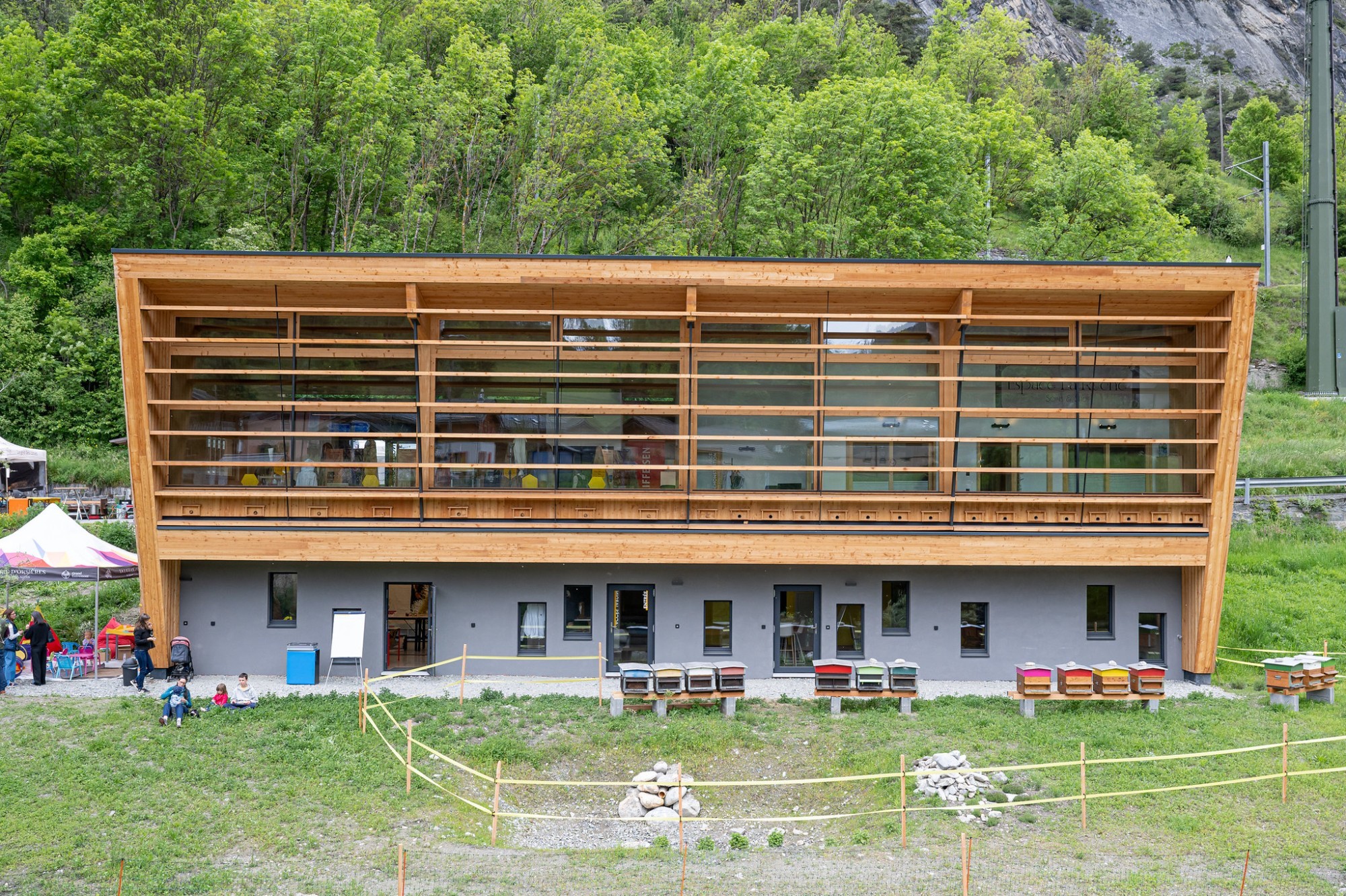 Bienen-Kompetenzzentrum in Val de Bagnes Wallis