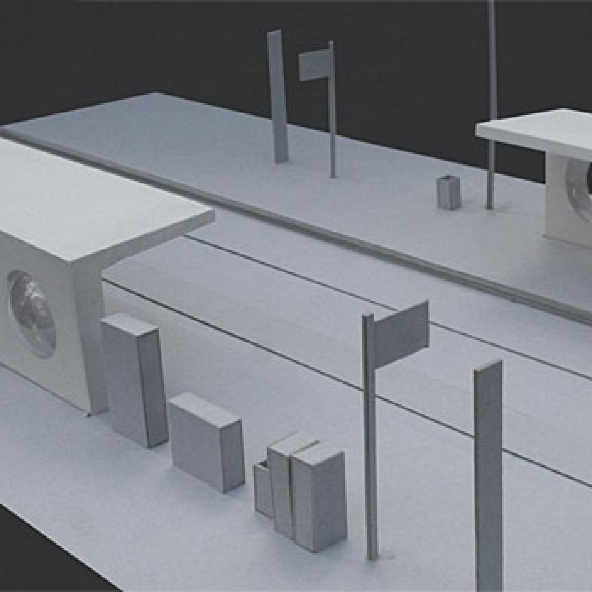 Neue Tramhaltestelle Ruchfeld (Bild: Kunz und Mösch Architekten)