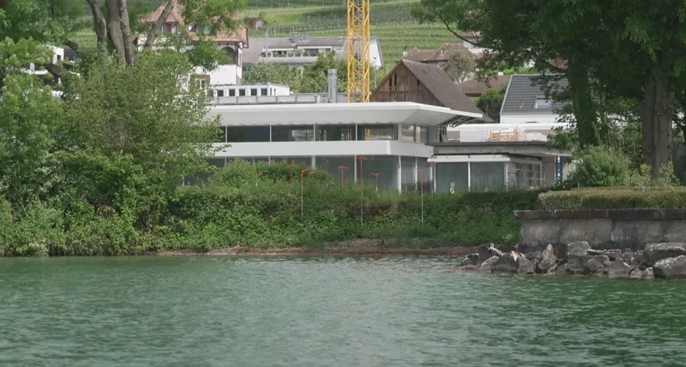 Baugespanne Bootshaus Federer Grundstück Rapperswil-Jona