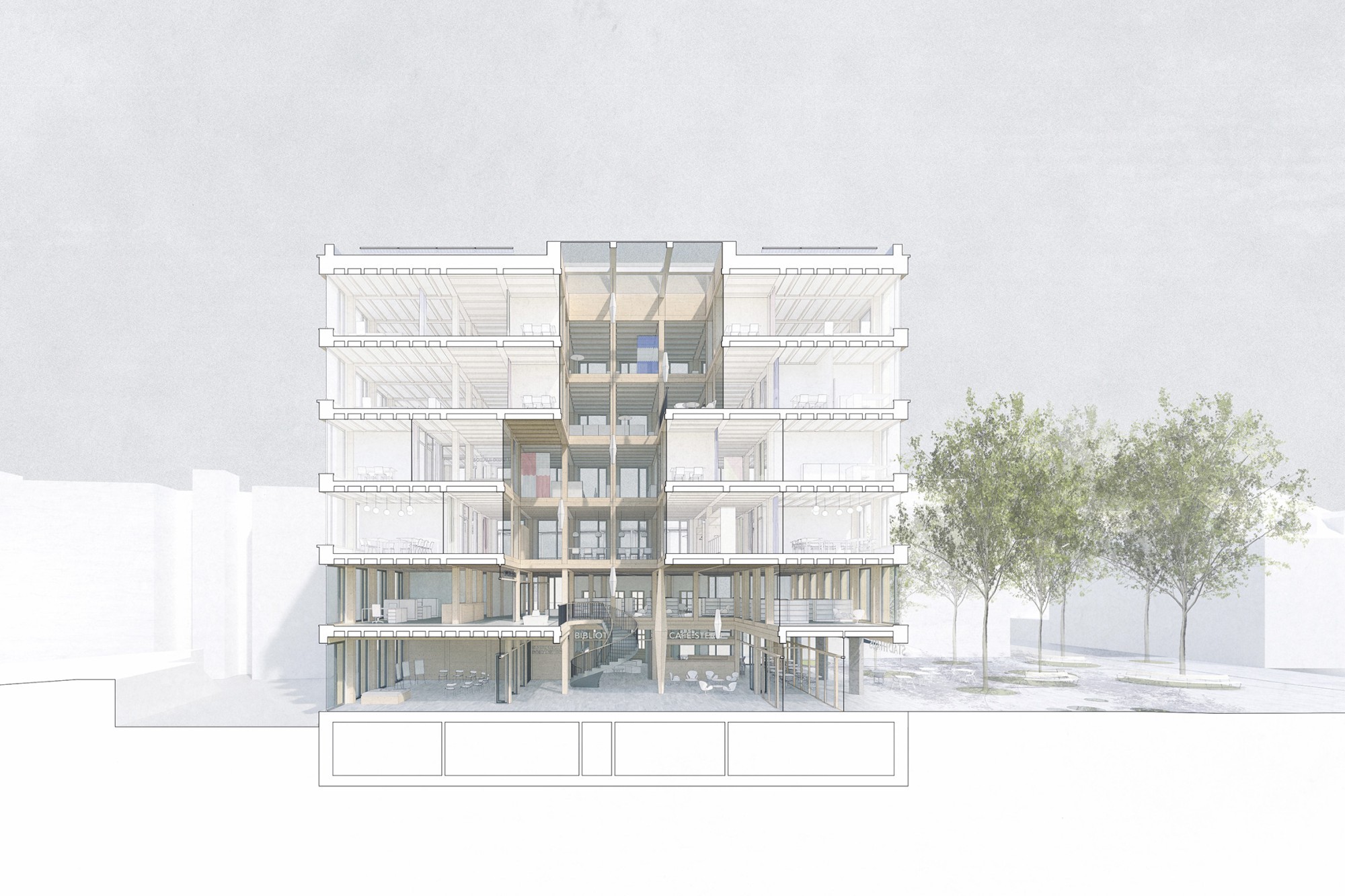 Visualisierung Neues Stadthaus Romanshorn TG