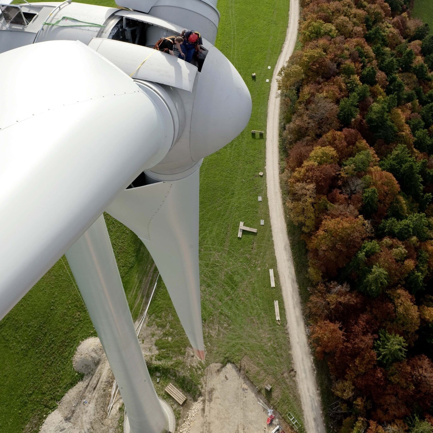 Windpark Grandsonnaz- Tubine