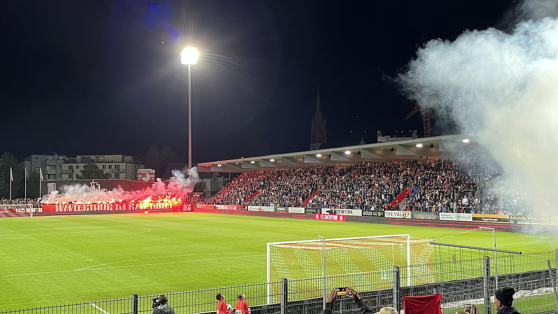 Fussballstadion Schützenwiese in Winterthur