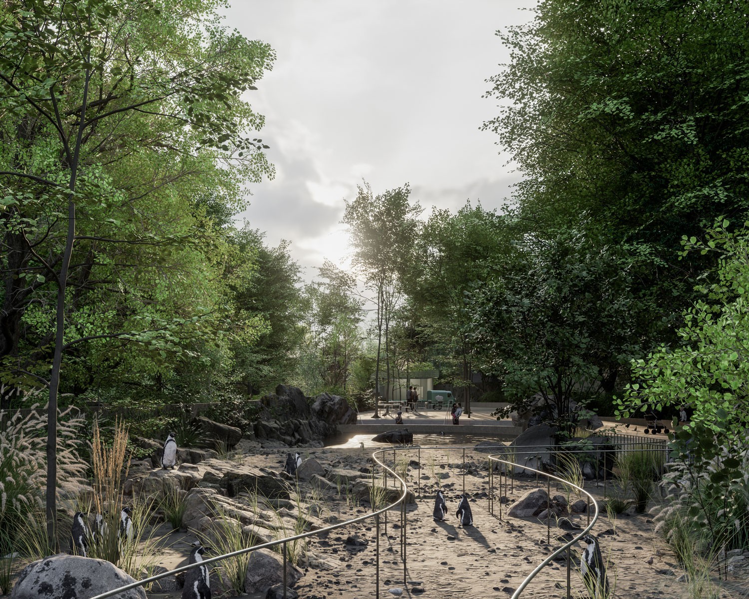 Zoo Basel Masterplan 2049 Brillenpinguine