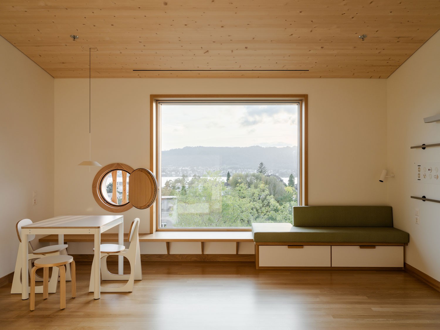 Neubau Kinderspital Zürich Herzog & de Meuron Patientenzimmer