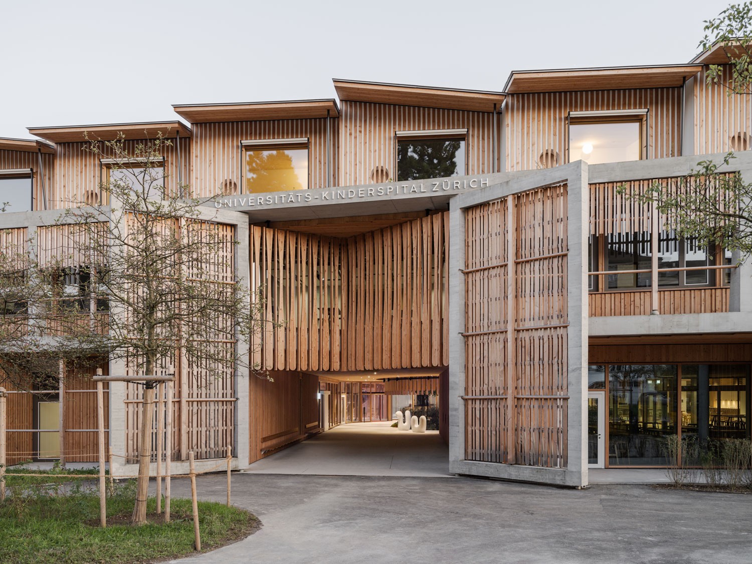 Neubau Kinderspital Zürich Herzog & de Meuron Akutspital