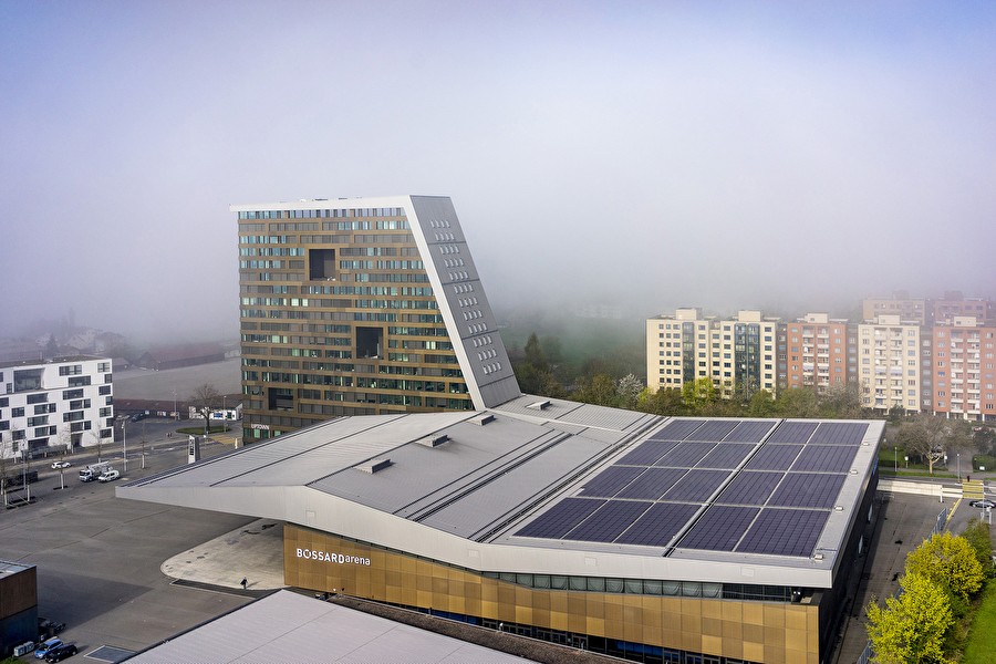 Erweiterung Bosshard Arena Zug