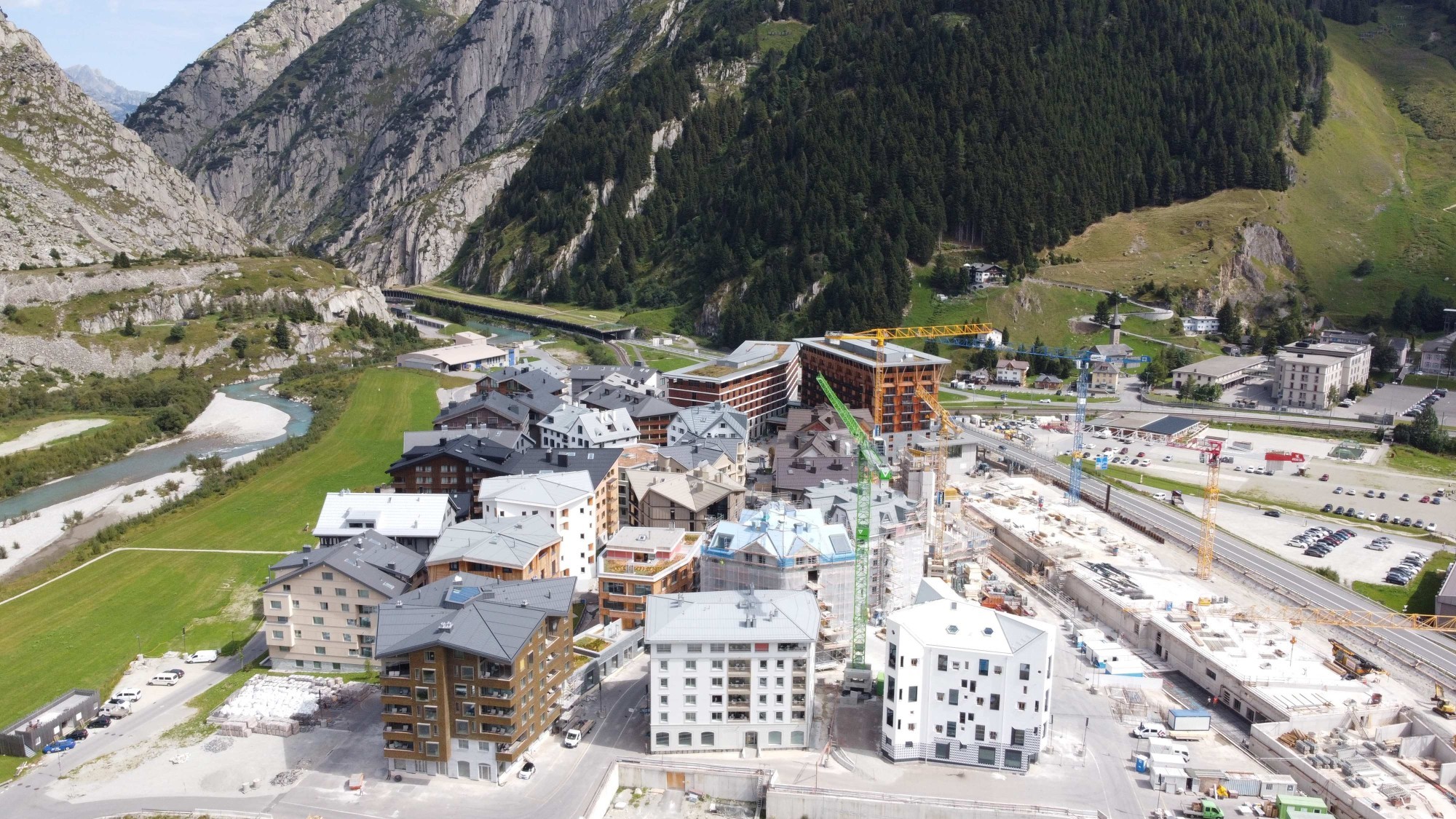 Gesamtentwicklung Andermatt Swissalps Implenia