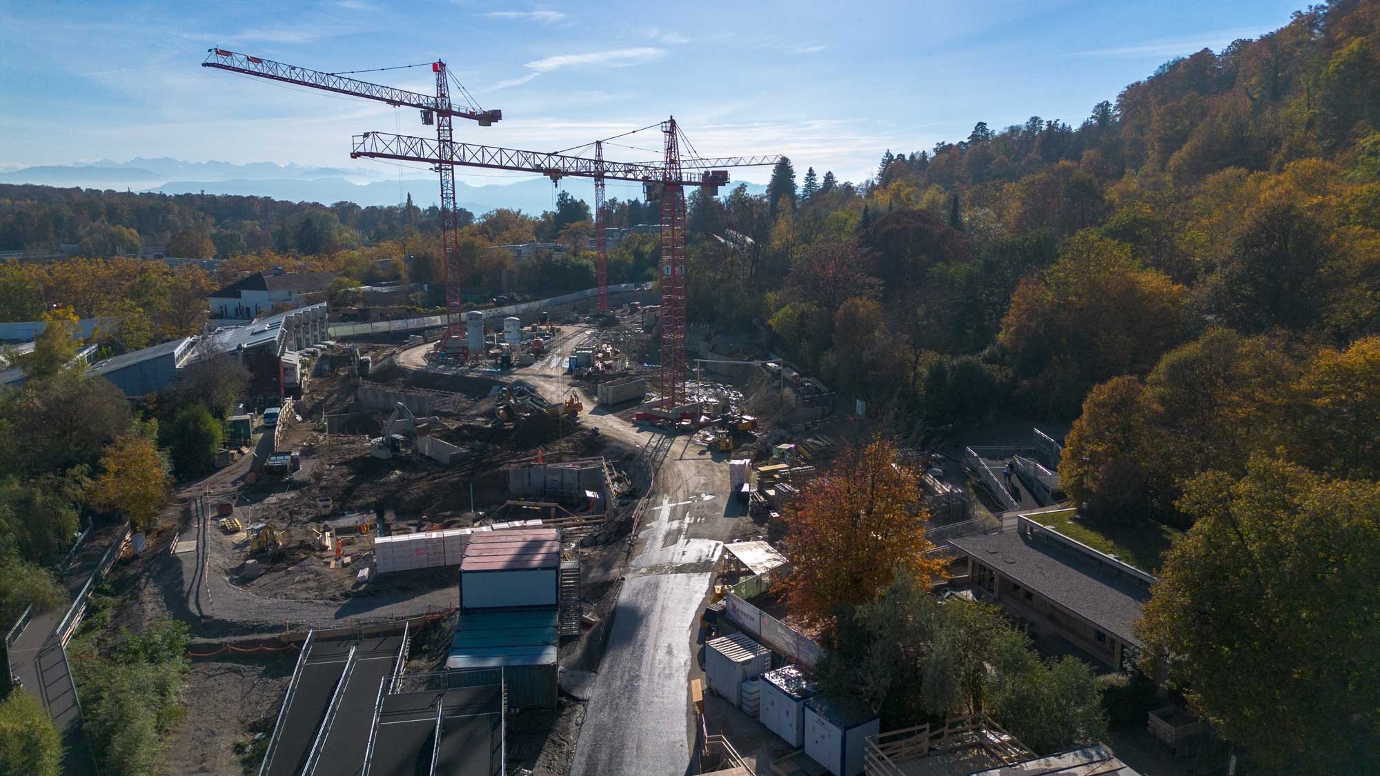 Baustelle Pantanal Voliere Zoo Zürich