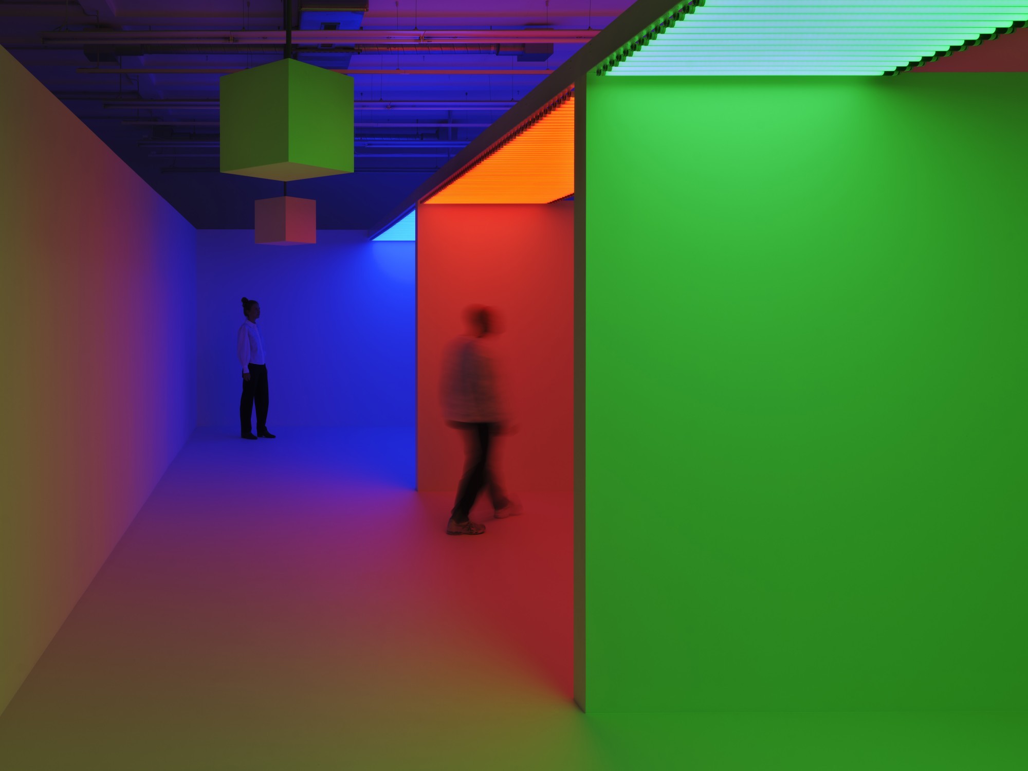 Carlos Cruz-Diez, Chromosaturation, Paris 1965/2010