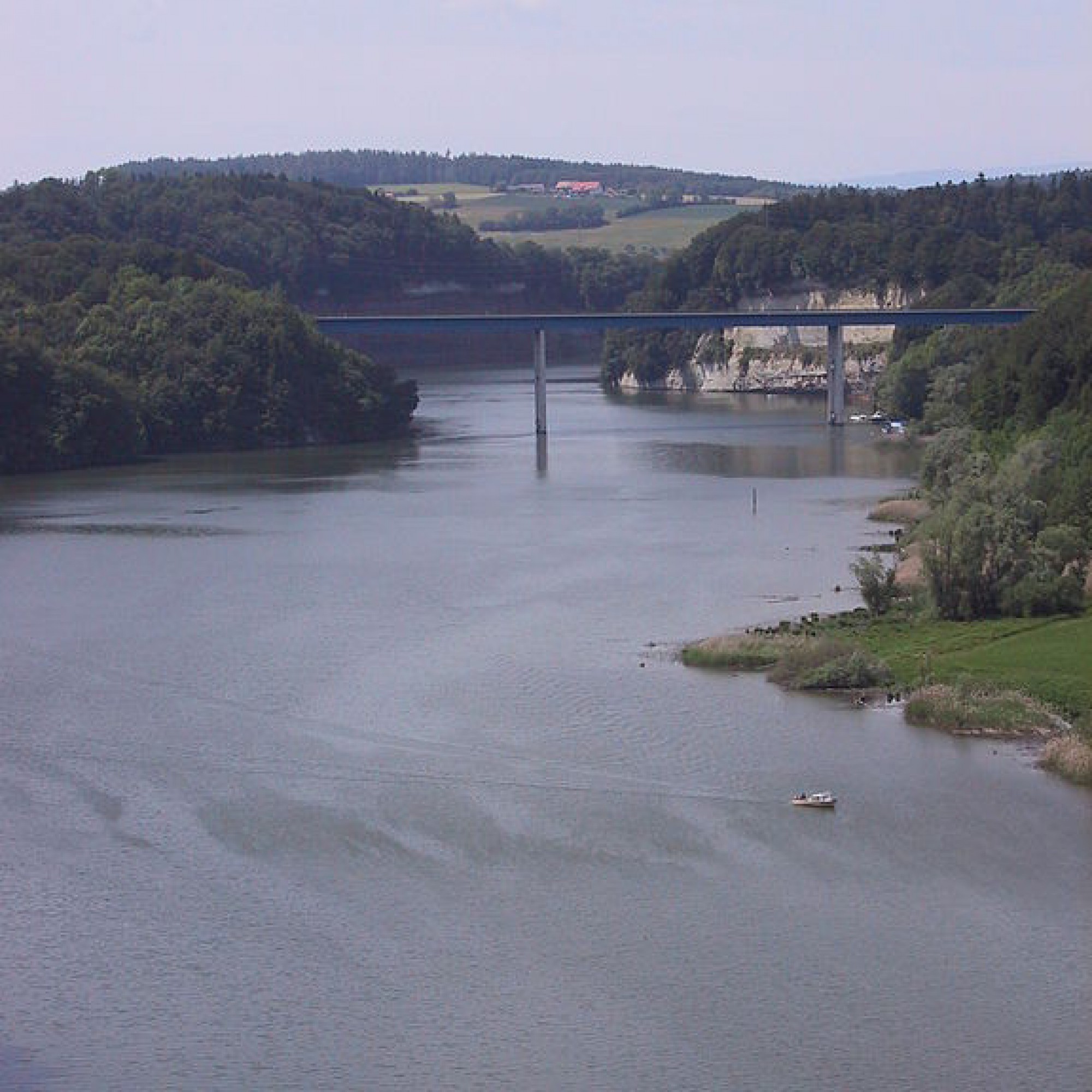 Der Schiffenensee. (Bild: wikimedia, CC)