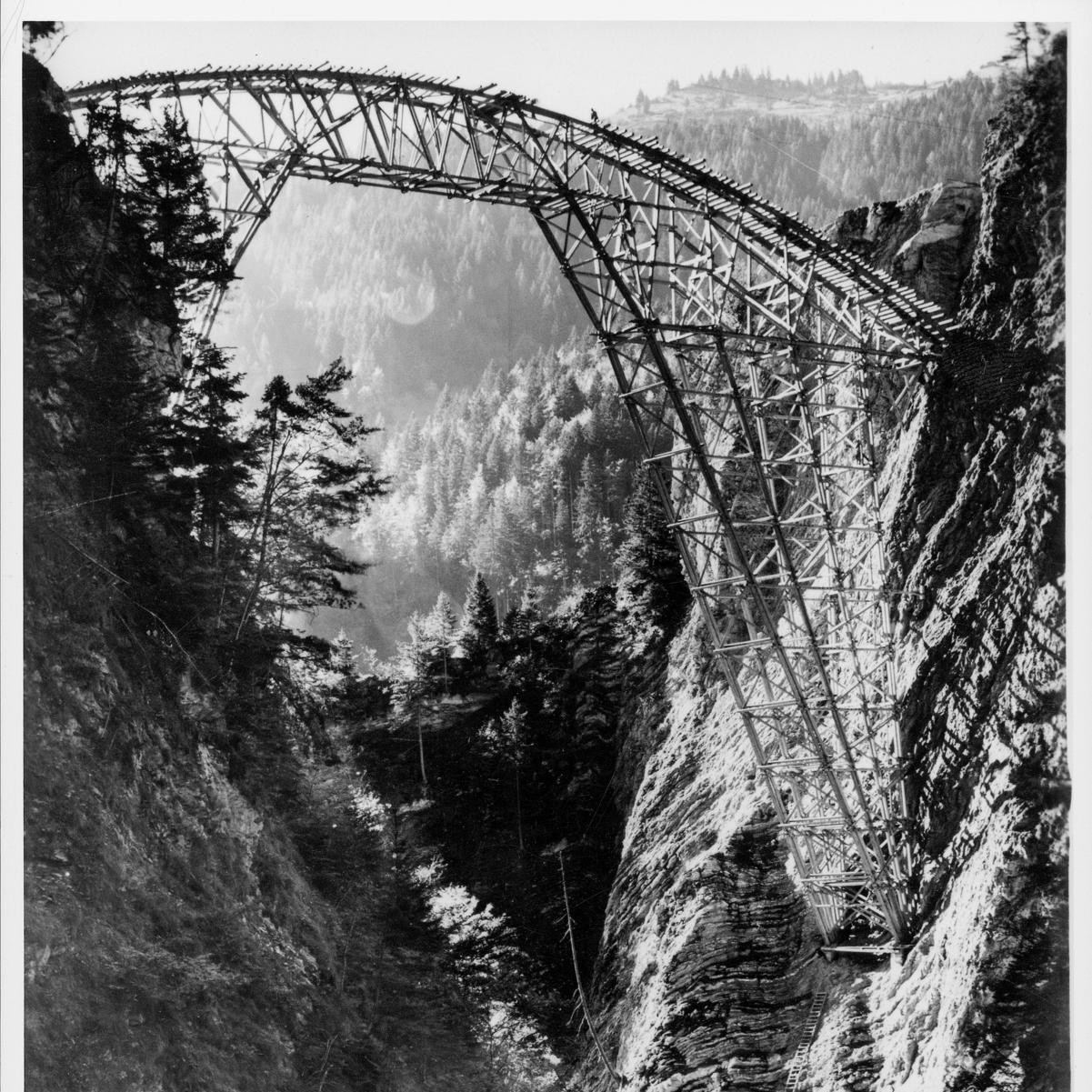 Leergerüst Salginatobelbrücke