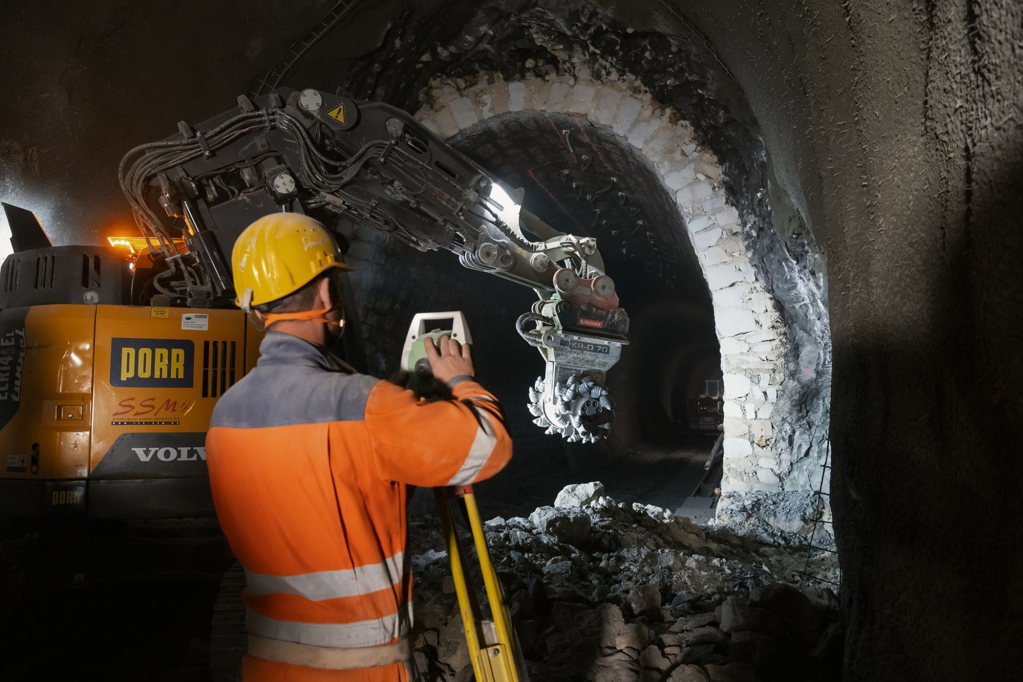 Sanierung Weissensteintunnel BLS