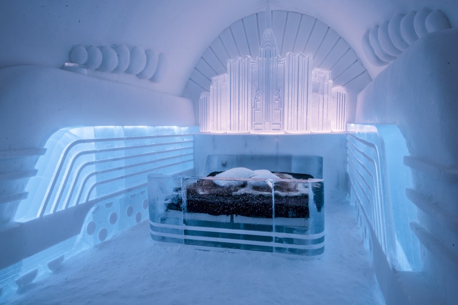 Icehotel 35 in Jukkasjärvi Schweden Yester