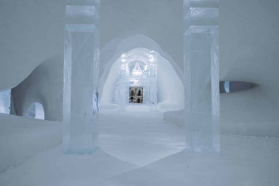 Icehotel Schweden Main Hall