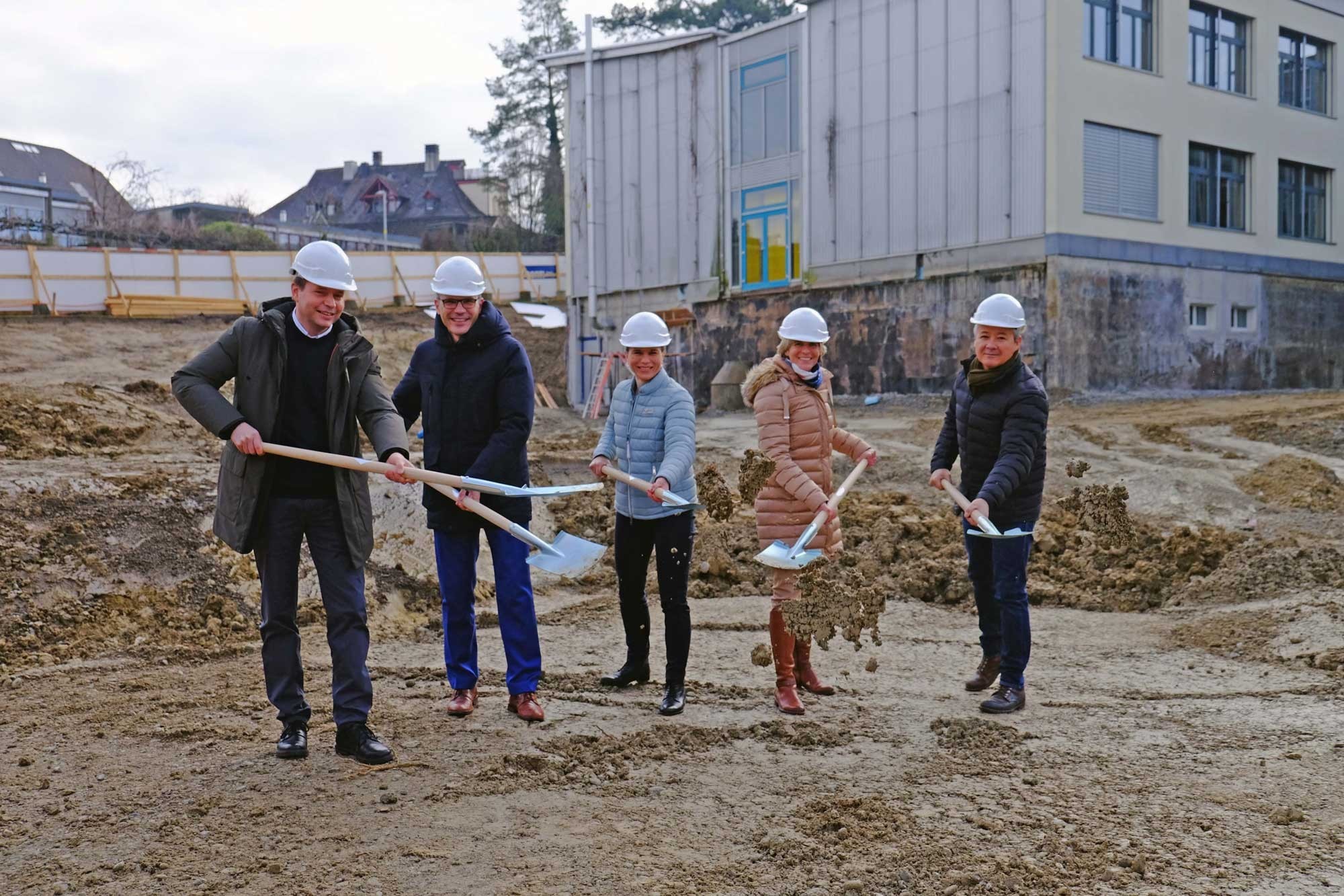 Spatenstich Erweiterungsbau Kantonsschule Frauenfeld