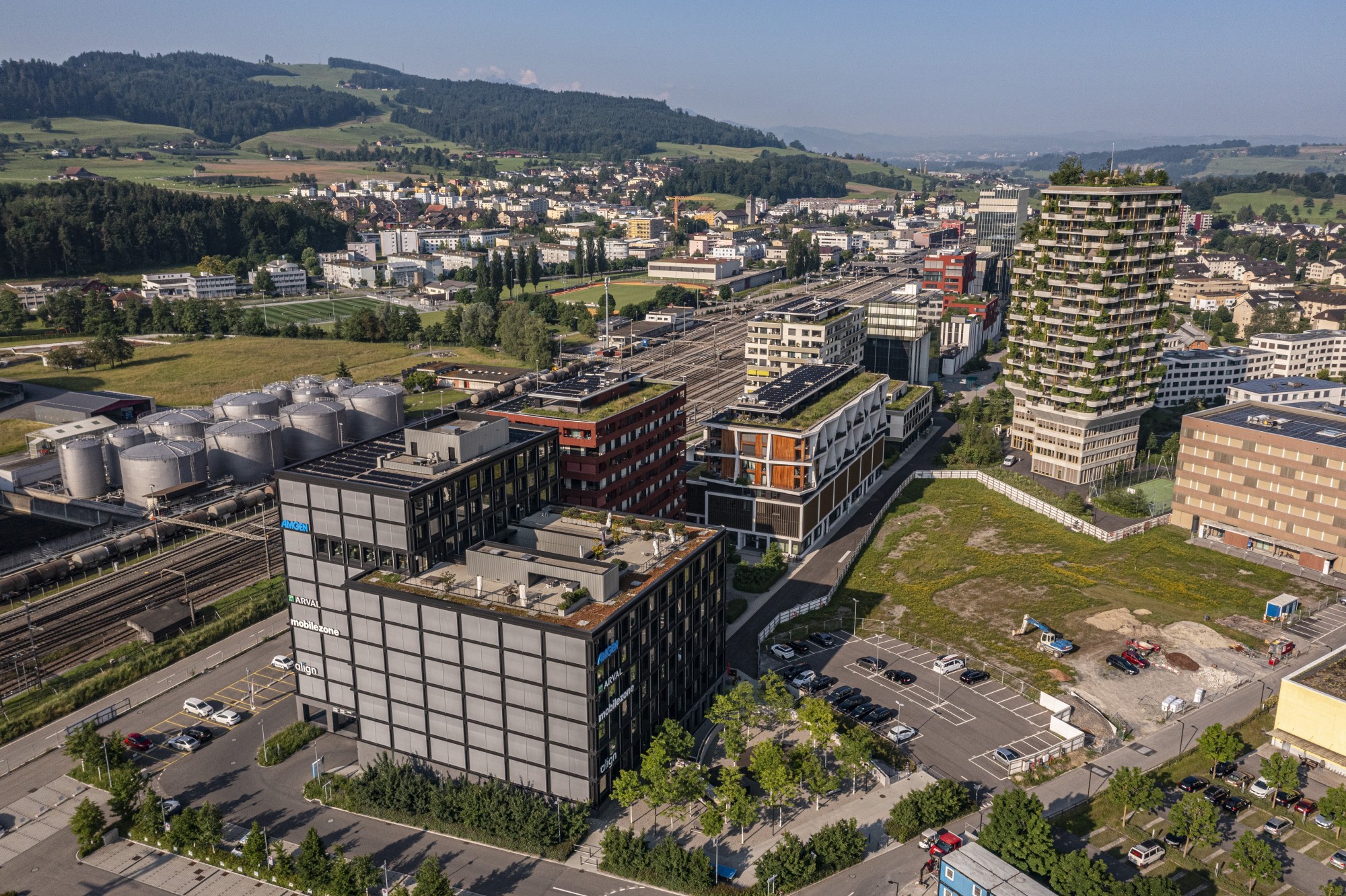 Zug Estates - Suurstoffi Gebäude "Xund"