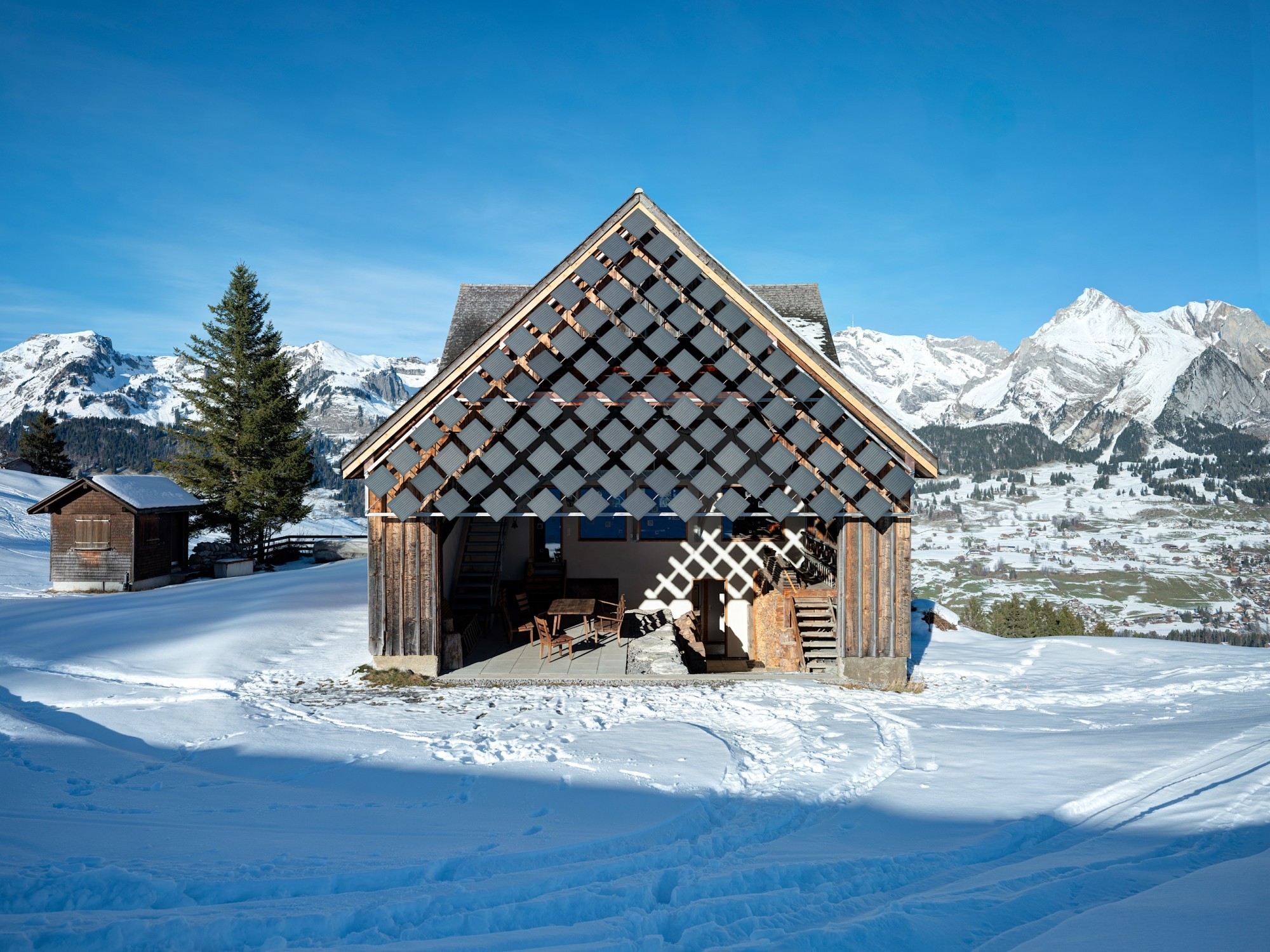 Solskin ETH - Bild 5 Gebäudehülle Haus in den Alpen