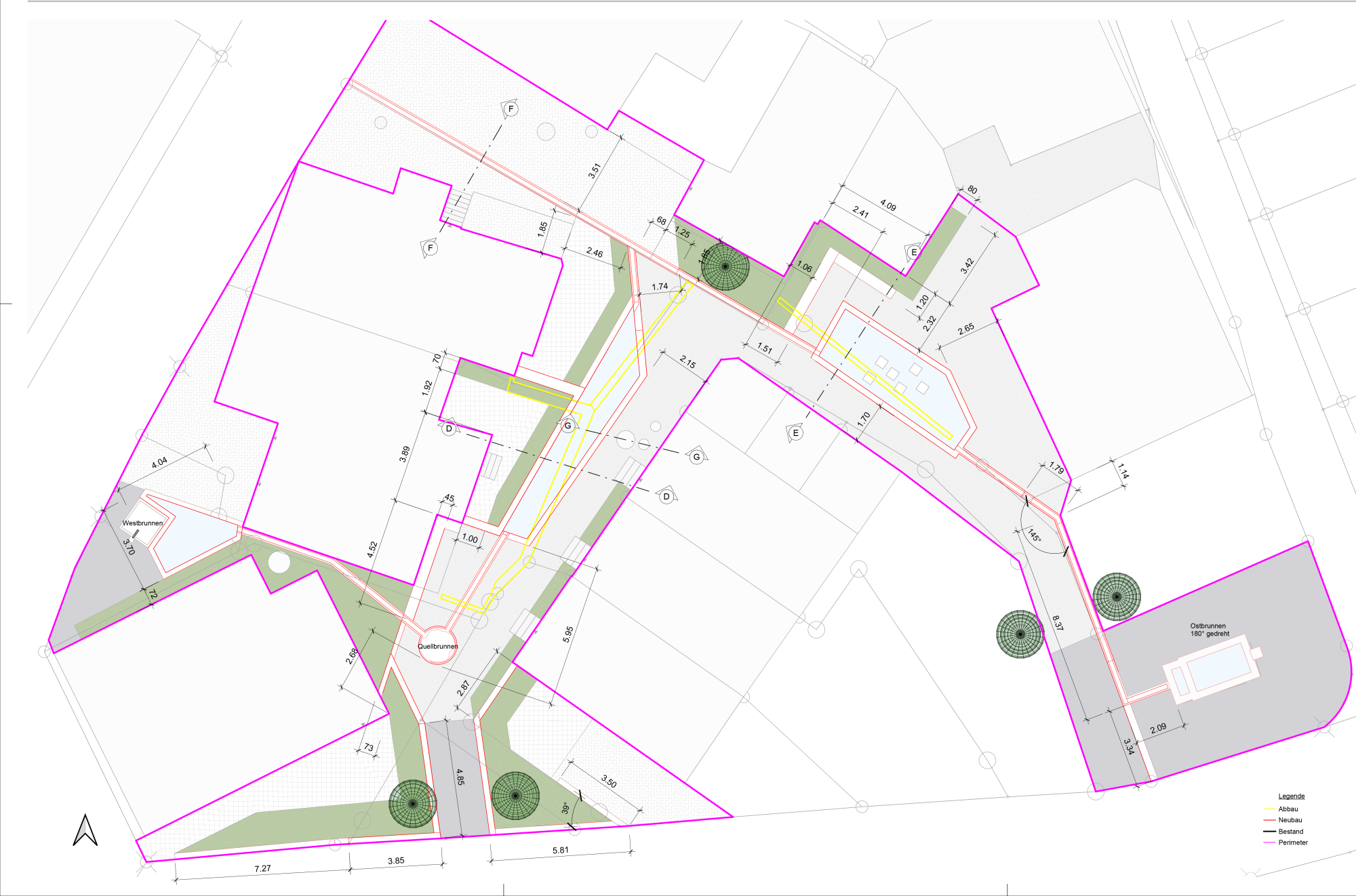 Projekt von Felix Kratter und Silvan Wildli (Plan)