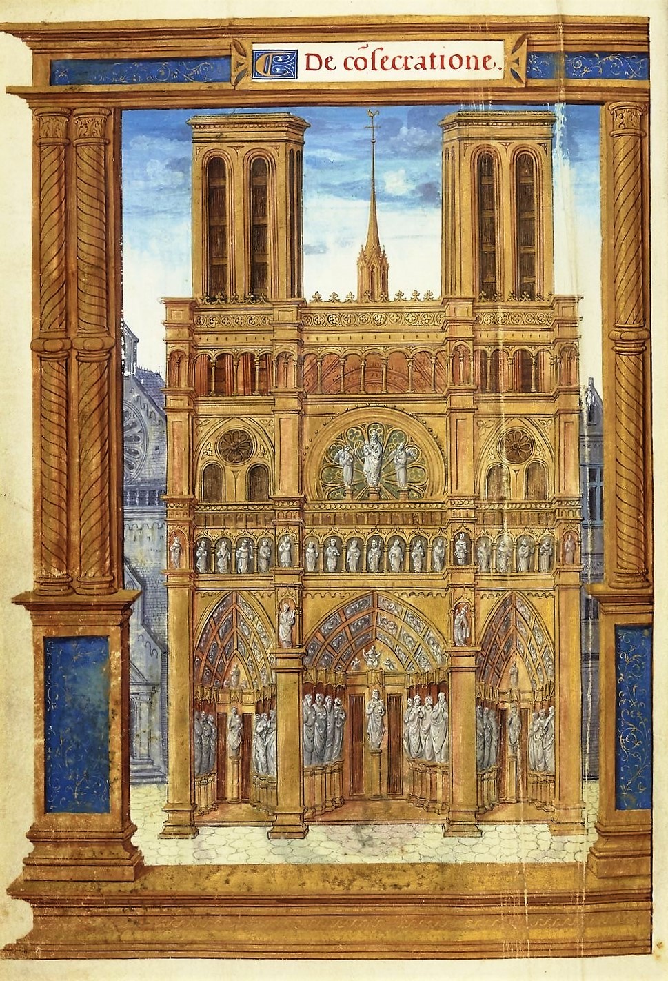 Notre Dame von Paris (Buchmalerei)