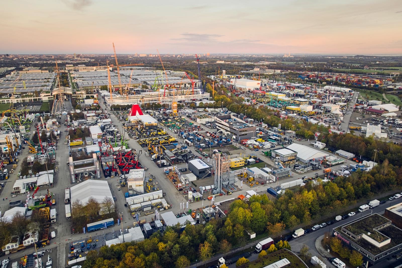 Gelände der Bauma München