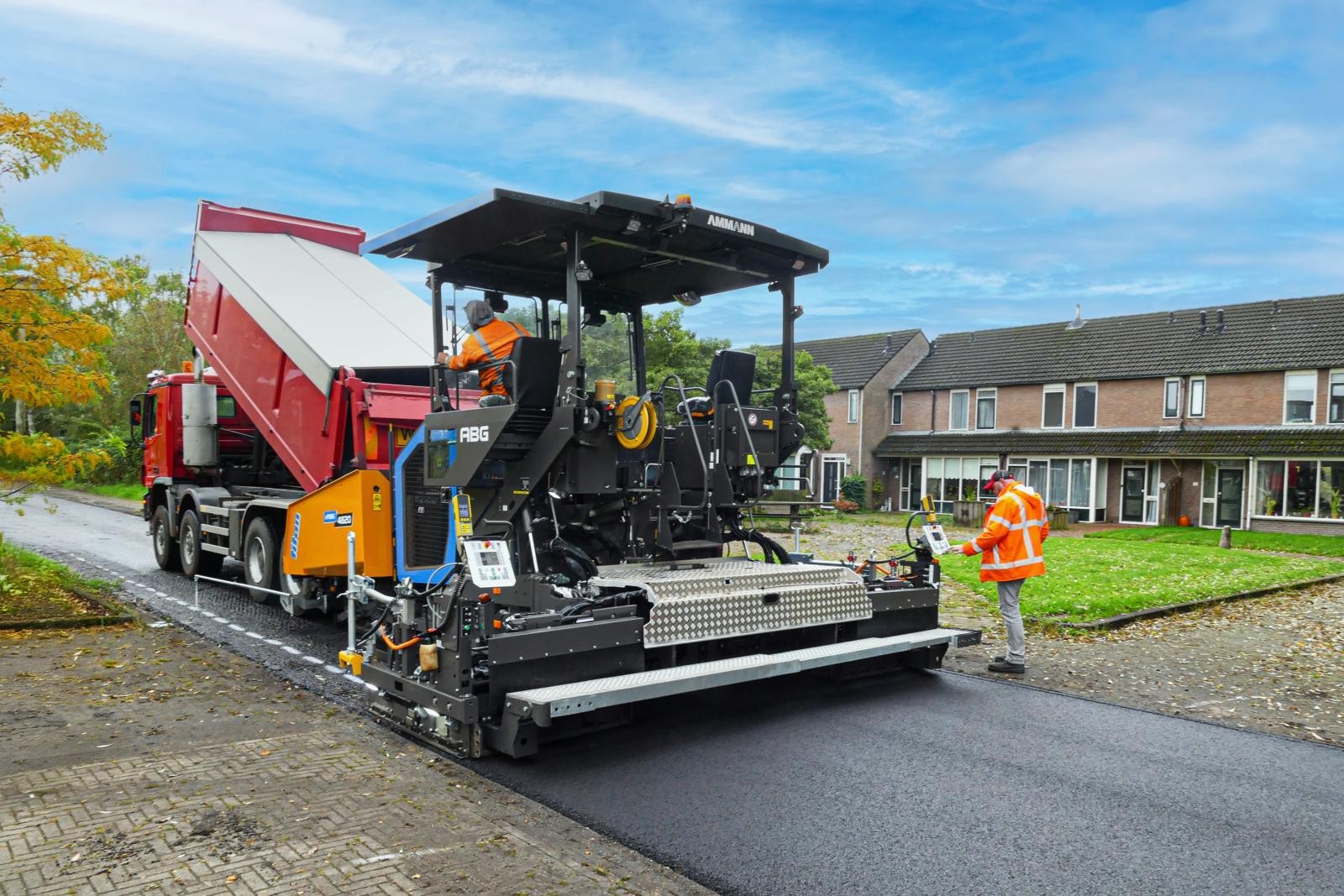 Strassenfertiger eABG 4820 Ammann