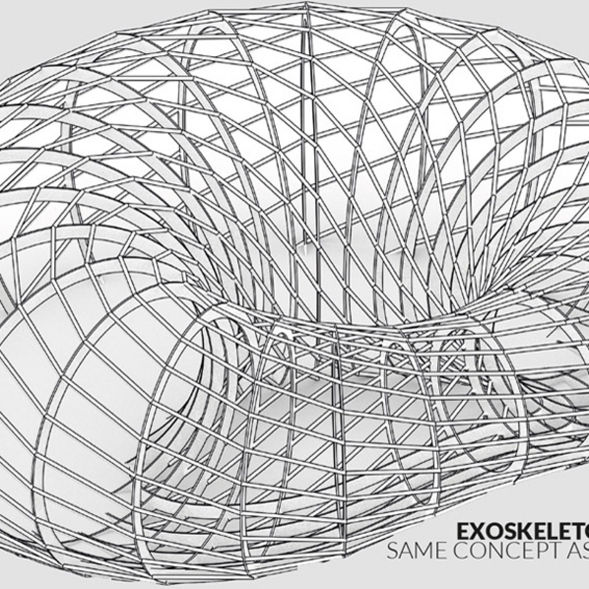 Zur Struktur oder vielmehr zum Exoskeletton der Farm liessen sich die Architekten von Insekten inspirieren. (PD)