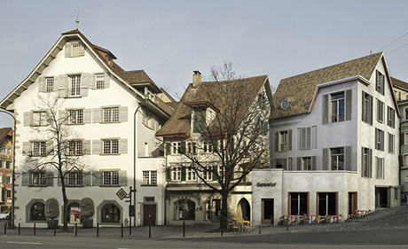 Visualisierung des Neubaus Kolinplatz 21. www.stadtzug.ch