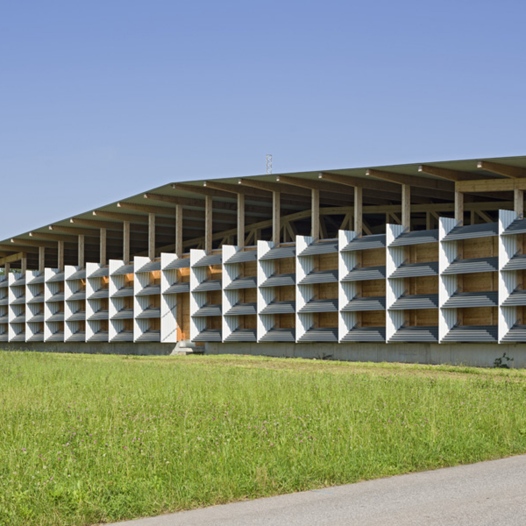 Region Mitte, Platz 2: Depot des Museums für Kommunikation in Schwarzenburg BE (Ralph Hut, Zürich/Prix Lignum 2015)