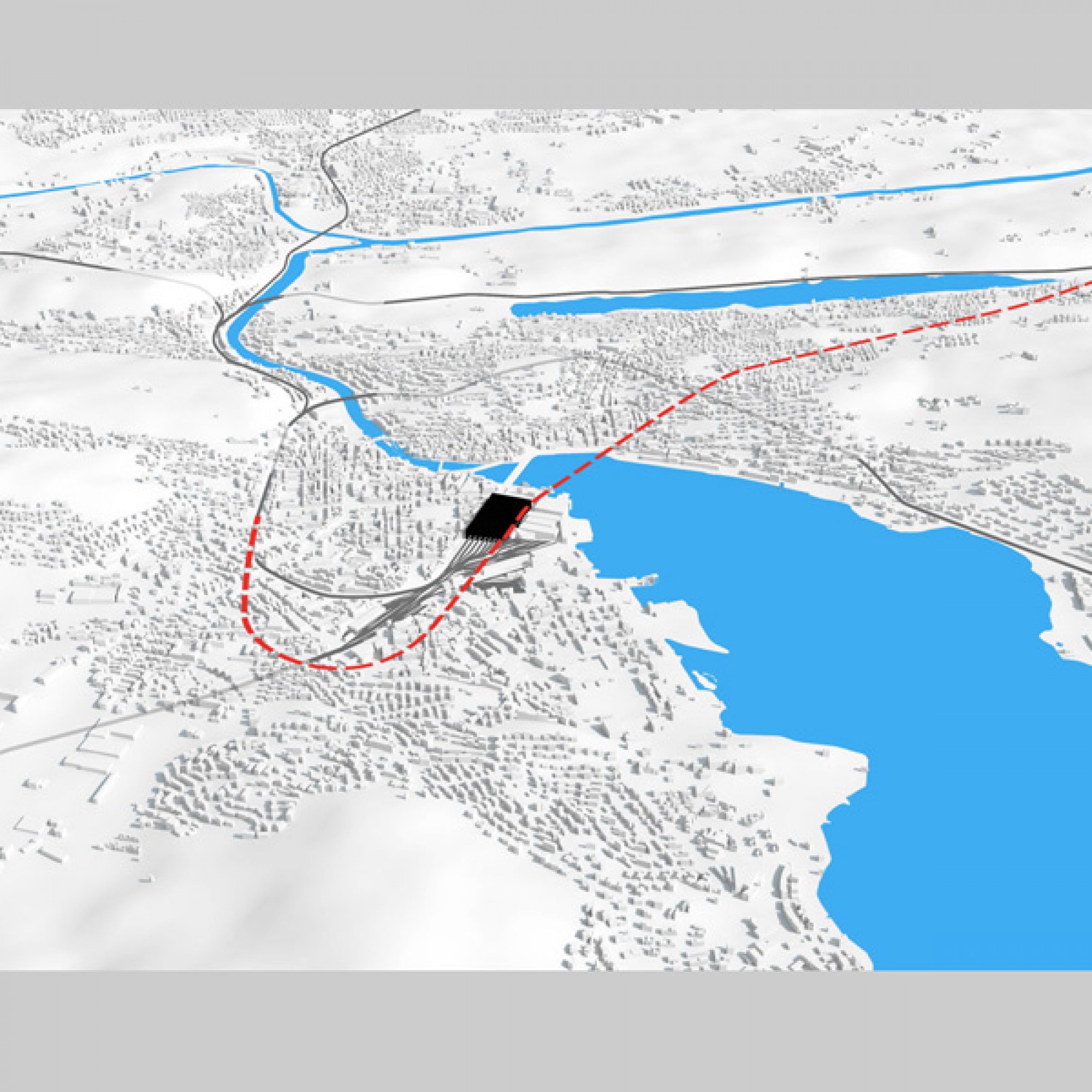 Visualisierung der Linienführung (zvg)