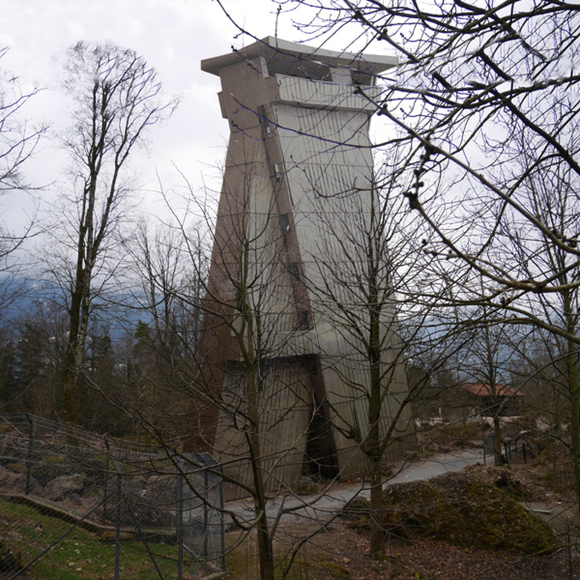 So soll der Turm dereinst aussehen (Architekturbüro Gion A. Caminada)