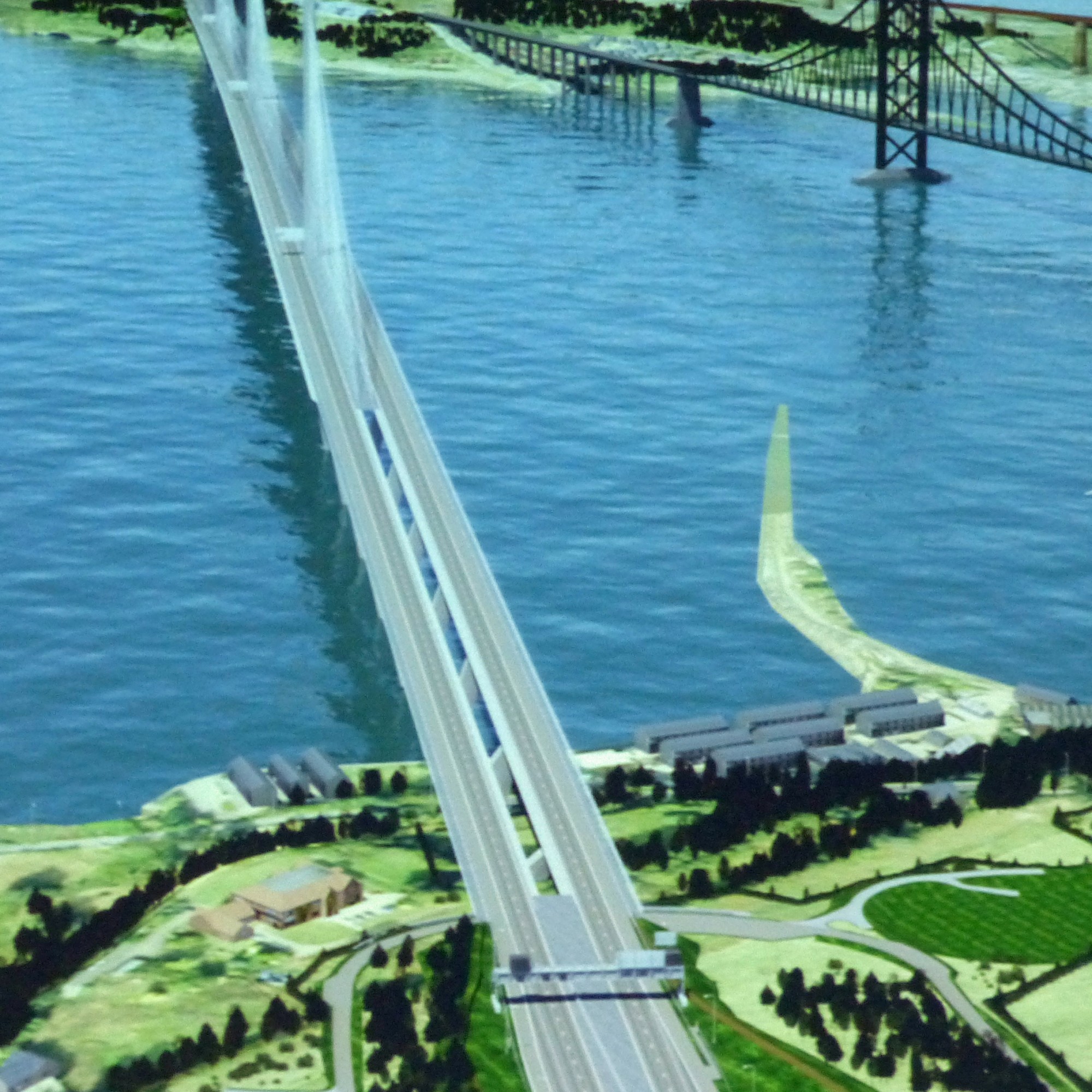 Visualiesierung der «Forth Crossing Bridge» (Foto:  Forth Crossing Bridge Constructors)