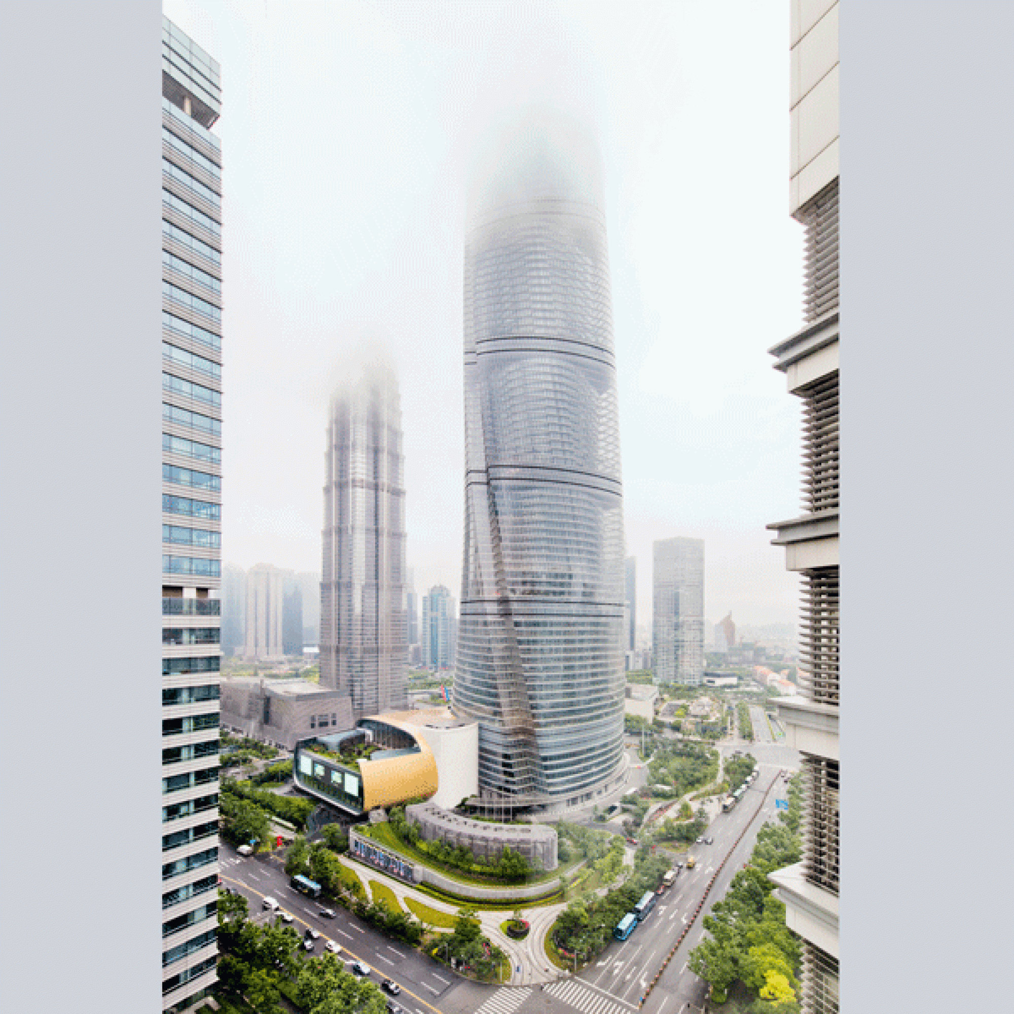 Platz 1: Shanghai Tower in Shanghai, China (Bild: Connie Zhou)