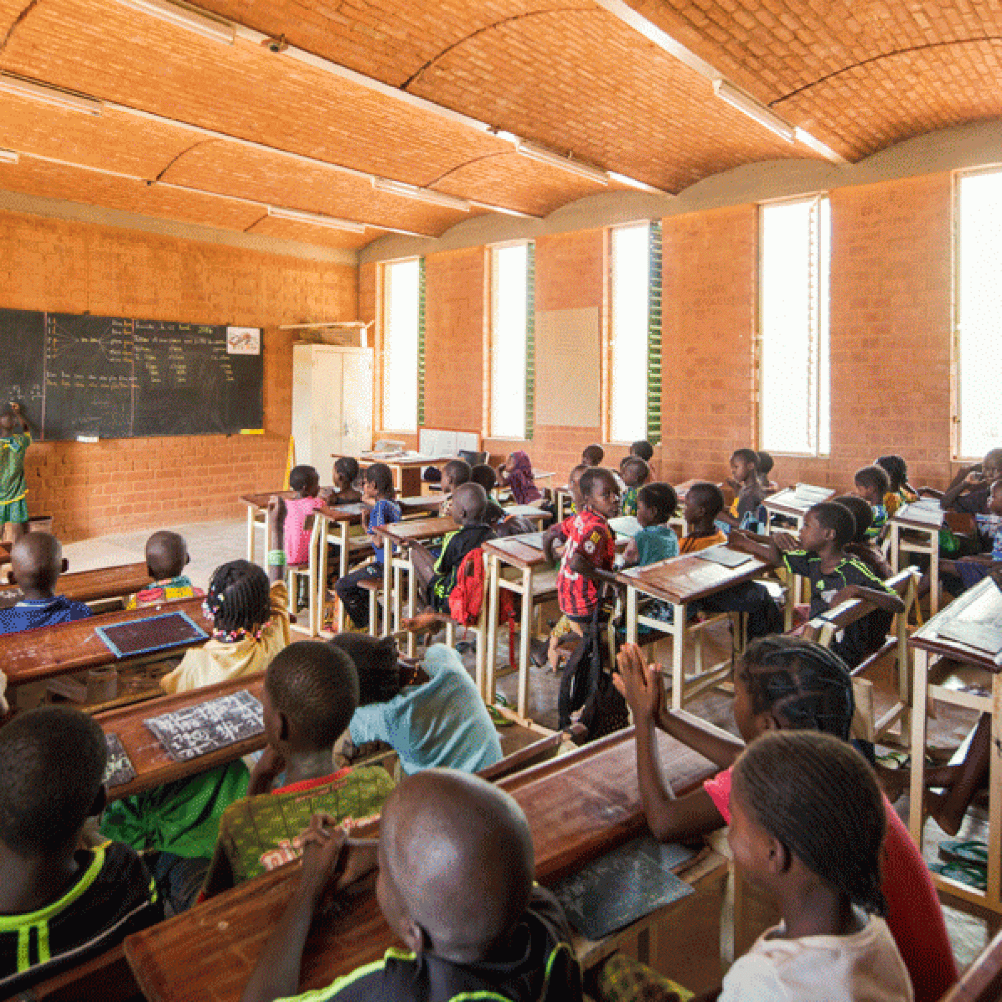 Klassenzimmer der Grundschule. (Daniel Schwartz, Gran Horizonte Media)