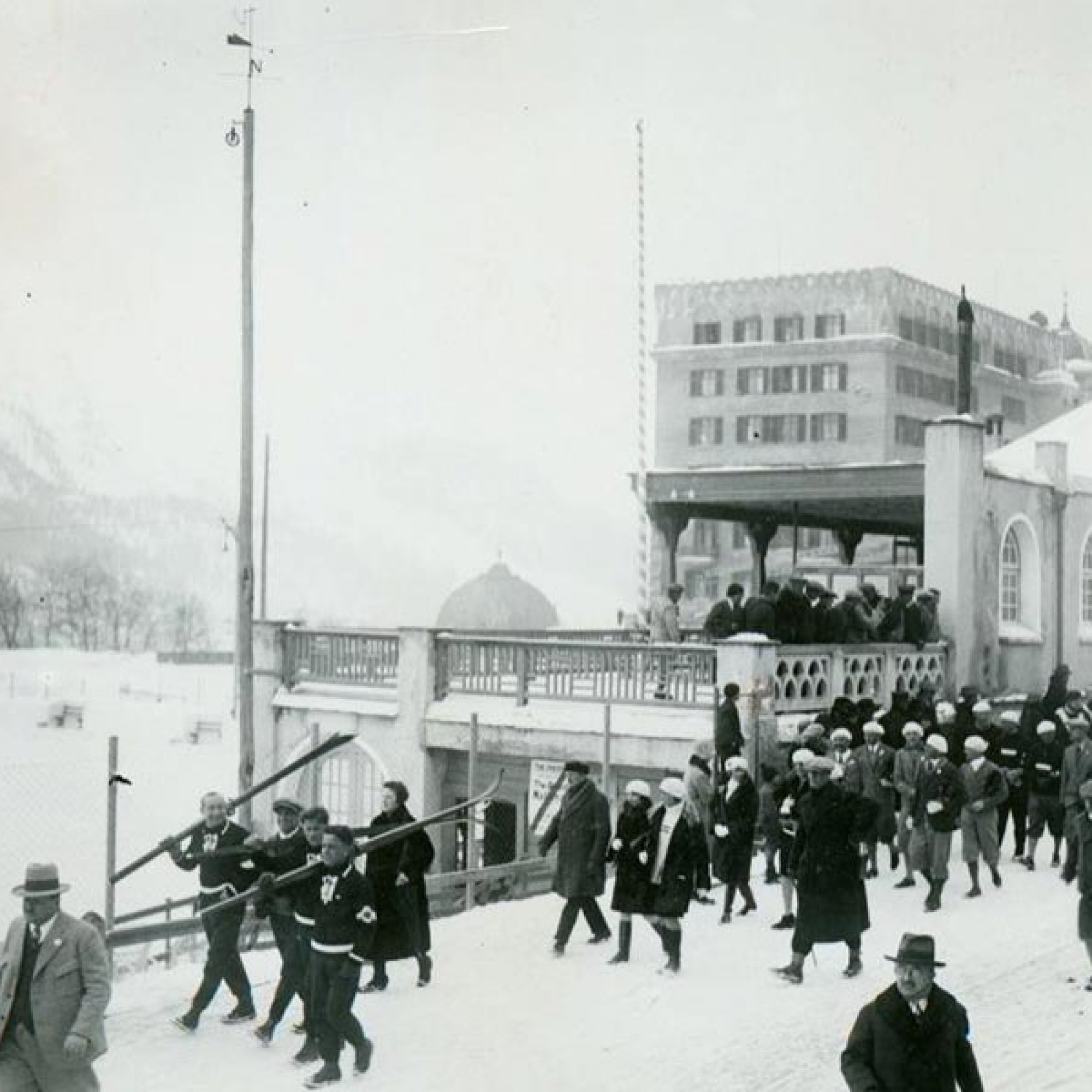 Einzug der Atlethen bei den Olympischen Spielen.