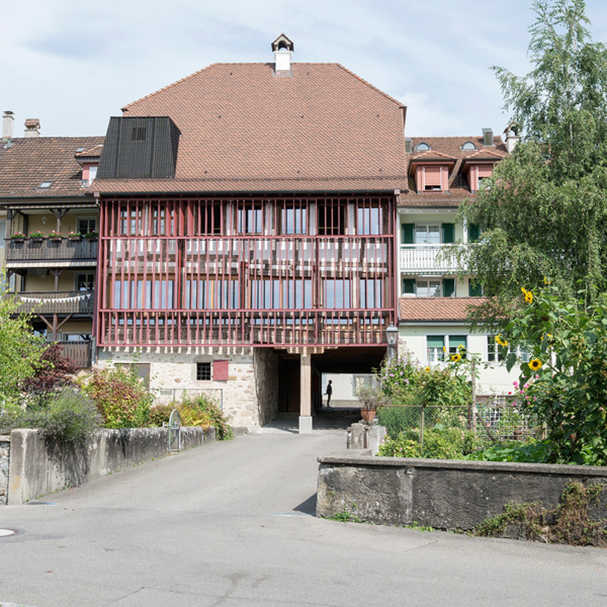 Das einstige Rathaus wurde renoviert und zum Mehrzweckgebäude mitten in der Altstadt umgenutzt. Die kantonale Denkmalpflege arbeitete eng mit den kommunalen Behörden zusammen. (Flavio Karrer/Schweizer Heimatschutz)