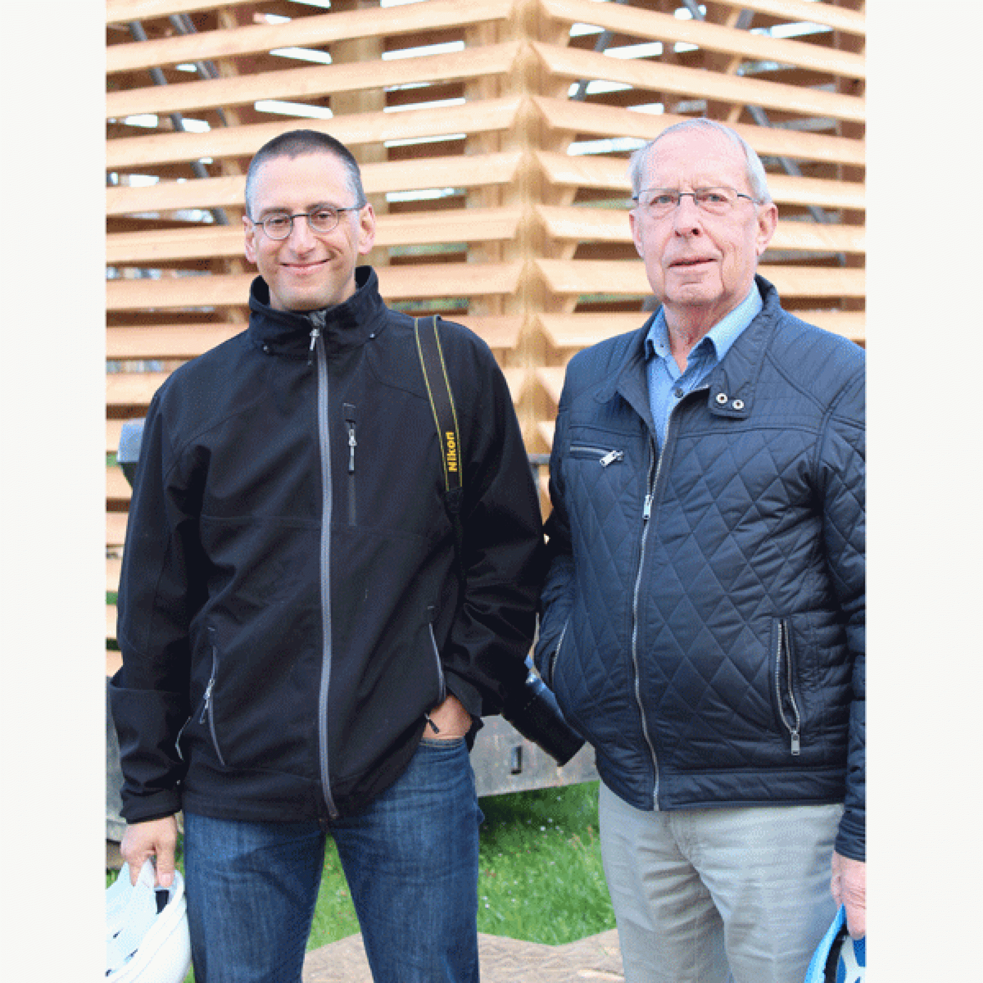 Architekt Peter Dransfeld (l.) und Fördervereins-Präsident Karl Möckli sind zufrieden.  (Bild: Pascale Boschung)