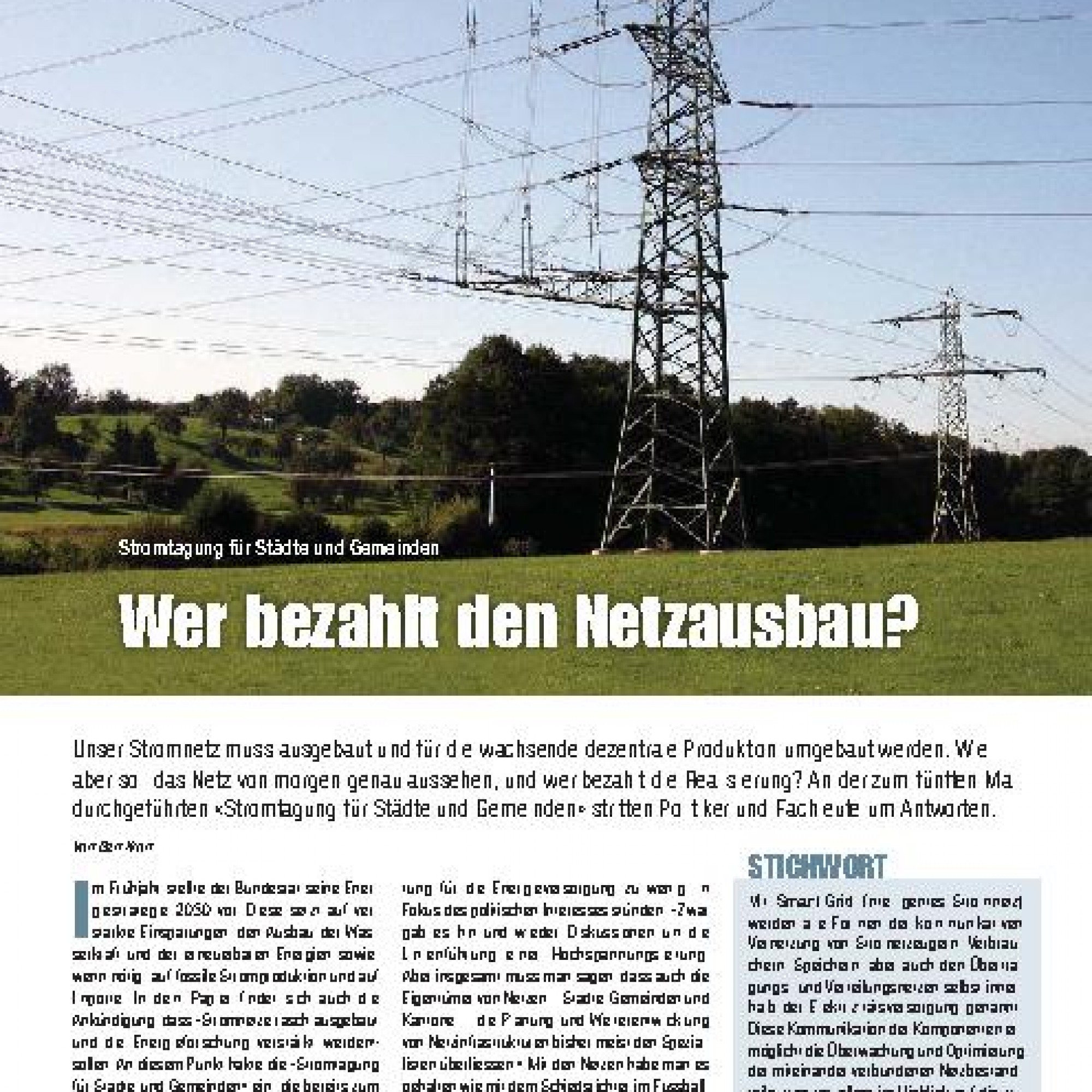 Wer Bezahlt Den Netzausbau? | Baublatt