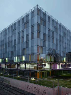 Das neue Gebäude in Genf.