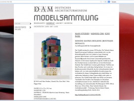 Screenshot der Website