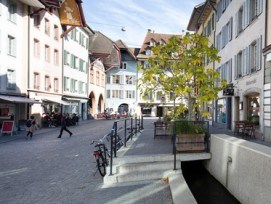 Altstadt Aarau (Foto: G. Bally / Keystone)