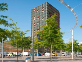 Das Leutschenbach-Quartier ist ein wichtiges Entwicklungsgebiet der Stadt Zürich. (Im Bild: Leutschenbach-Tower) (Bild: PD)