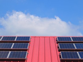 Solaranlage auf Dach