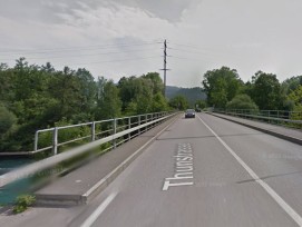 Ara Brücke über Aare in Uetendorf