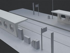 Neue Tramhaltestelle Ruchfeld (Bild: Kunz und Mösch Architekten)