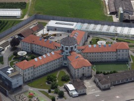Luftbild Justizvollzugsanstalt JVA Lenzburg